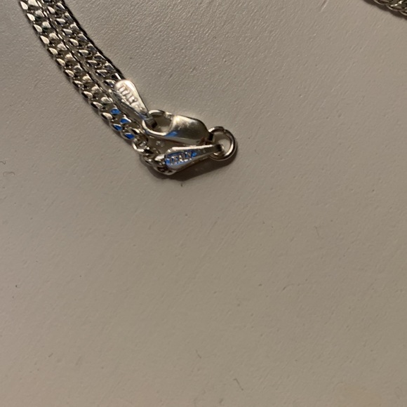 Sterling Silver curb chain 19” - Picture 2 of 4